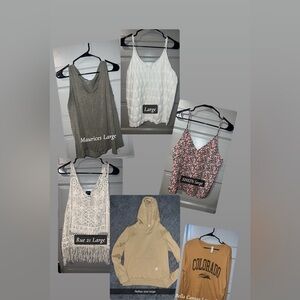 Maurices Olive Green Sleeveless Scoop Neck Top and other tops!